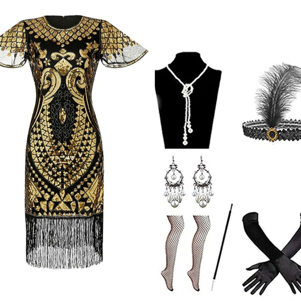 Roaring 20's Dress View 3